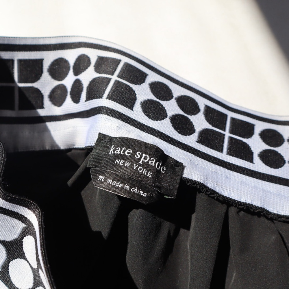 Kate Spade Nylon Noel Taffeta Midi Skirt - Picture 3 of 4